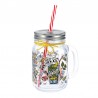 Mug en verre Mojito Cuba for ever